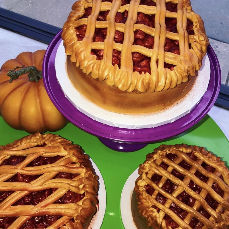 Thanksgiving Pie Cake