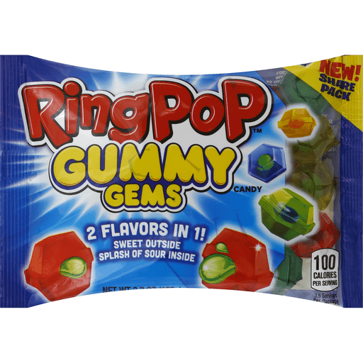 Ring Pop Gummy Gems 3.7 oz