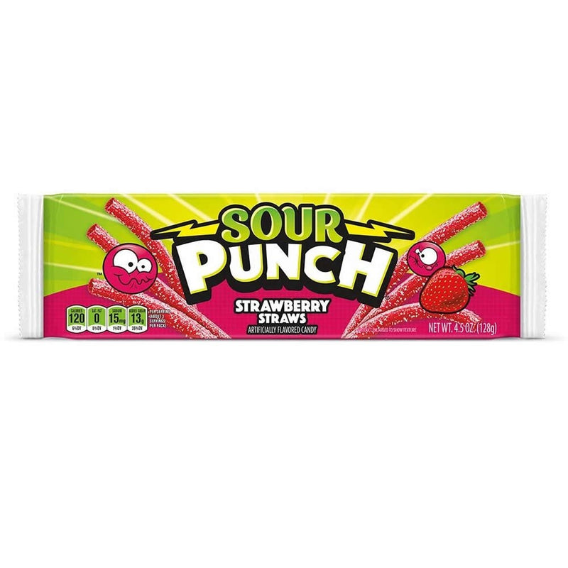 Sour Punch Strawberry Straws 2 oz