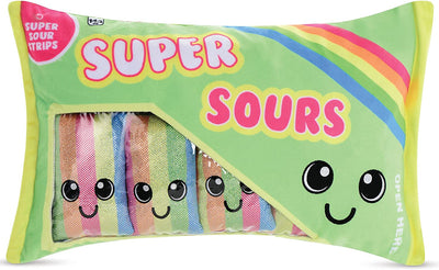 iscream Super Sours Strawberry Scented Plush Toy