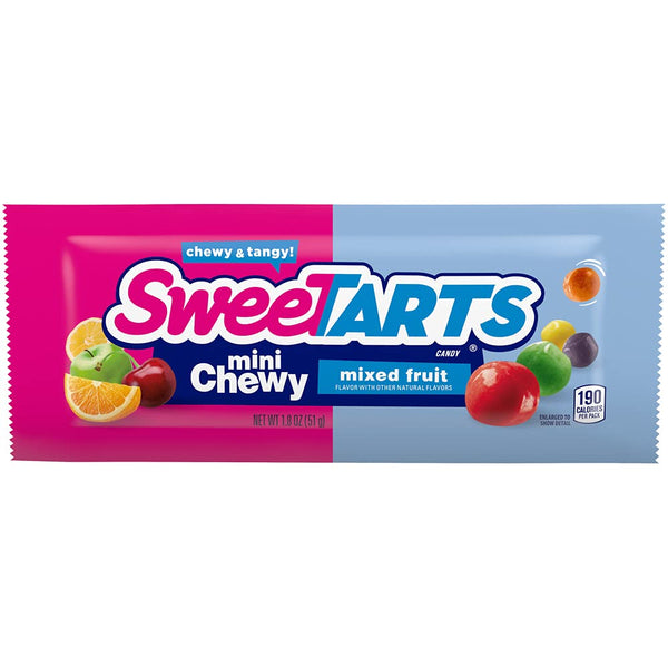 Sweet Tarts Mini Chewy Mixed Fruit 1.8 oz – Madison K Cookies