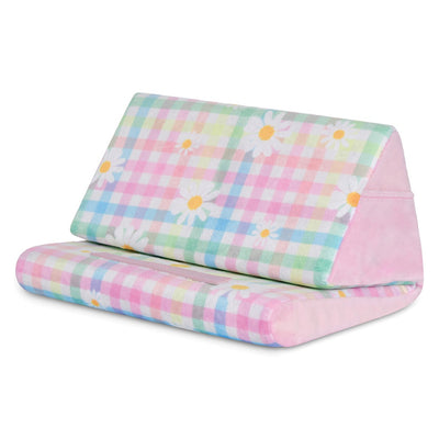 iscream Daisy Gingham Tablet Pillow