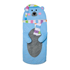 iscream Cozy Polar Bear Plush Sleeping Bag