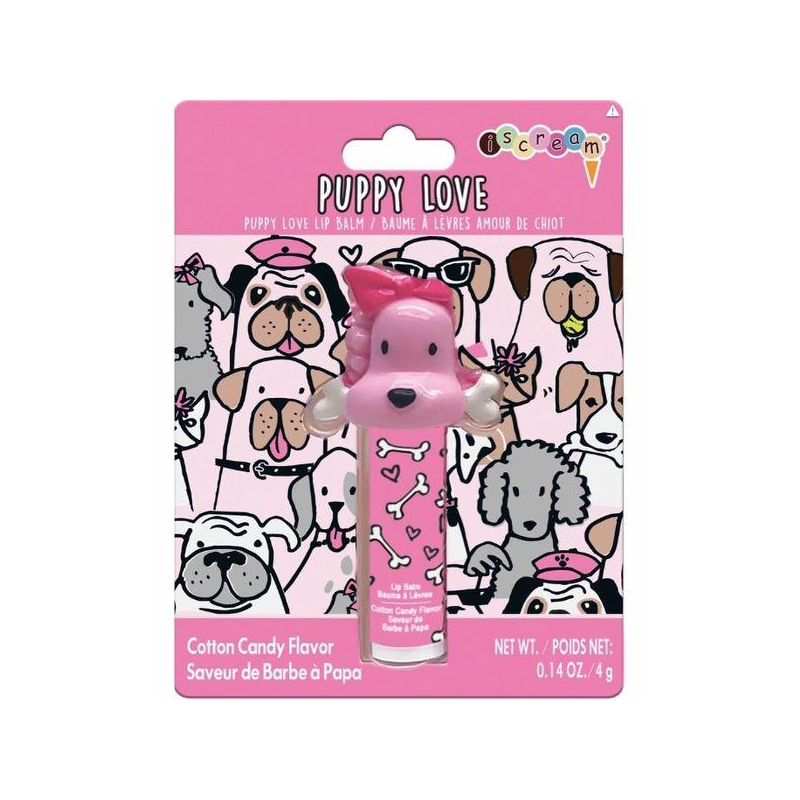 iscream PUPPY LOVE LIP BALM Cotton Candy Flavor