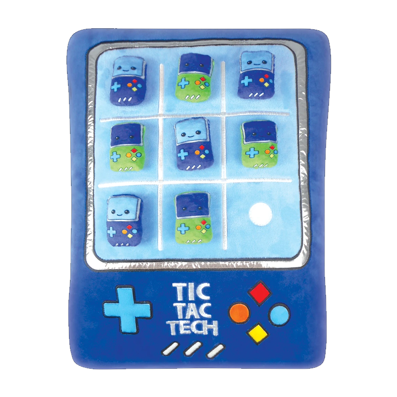 iscream TIC-TAC-TECH PILLOW