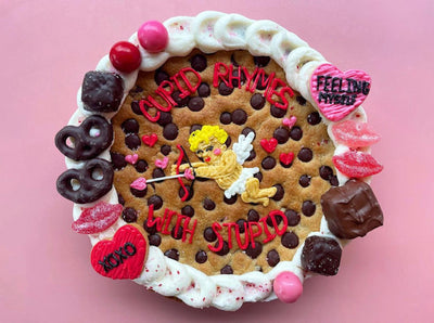 Valentines Day Cookie Cake