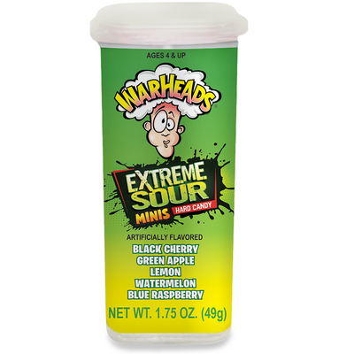 Warheads Minis Extreme Sour 1.75 oz